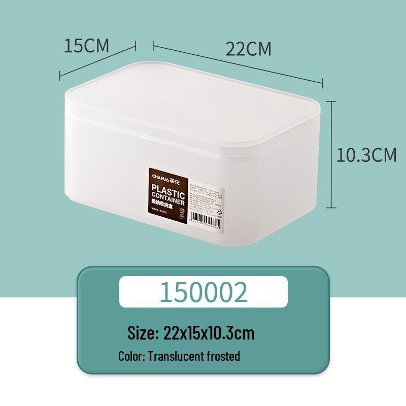 Camellia Cosmetics Organizer: Plastic Desktop Box for Makeup, Lipstick, Jewelry, and Office Supplies