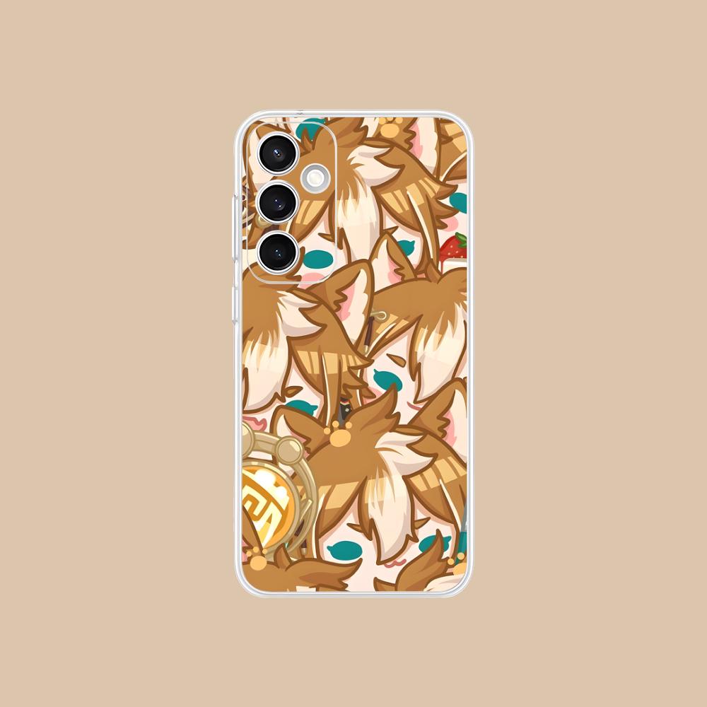 

Game GI Gorou Mobile Phone Case for Samsung Galaxy S25 S24 S23 S22 S21Plus FE Ultra Clear Colorful Cover Cellphones Pretty Galaxy S21+ 5G