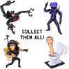 SKIBIDI Toilet Deluxe Figure - Series 2, 6-inch Collectible Figure, YouTube Animation Sensation, Officially Licensed Toilet Merchandise - Dark TV Man
