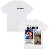 Rapper SAIKO SAKURA Album Merch Tshirts Unisex Women Fashion Hip Hop Street Tshirt Casual Cotton Short Sleeves Oversized T Shirts
