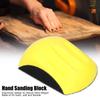 Hand Sanding Pad Hook and   Fastener Manual Handheld Grinding Block Polishing Disc