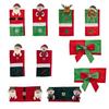 Anti-Static Christmas Fridge Handle Covers Santa Snowman Reindeer Appliance Handle Covers  Home