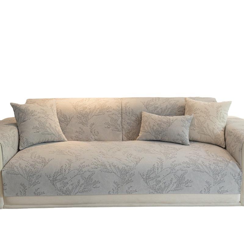 Chenille Jacquard Sofa Cushion Non-Slip Cover Towel Four Seasons Universal Leather Sofa Cover Cushion Cover Cloth