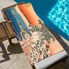 K-katsushika Art Towel Gift For Travel Gym Sauna Travel Spa Shower Camping Quick Dry Sports H-hokusai-i Beach Towels Soft Pool