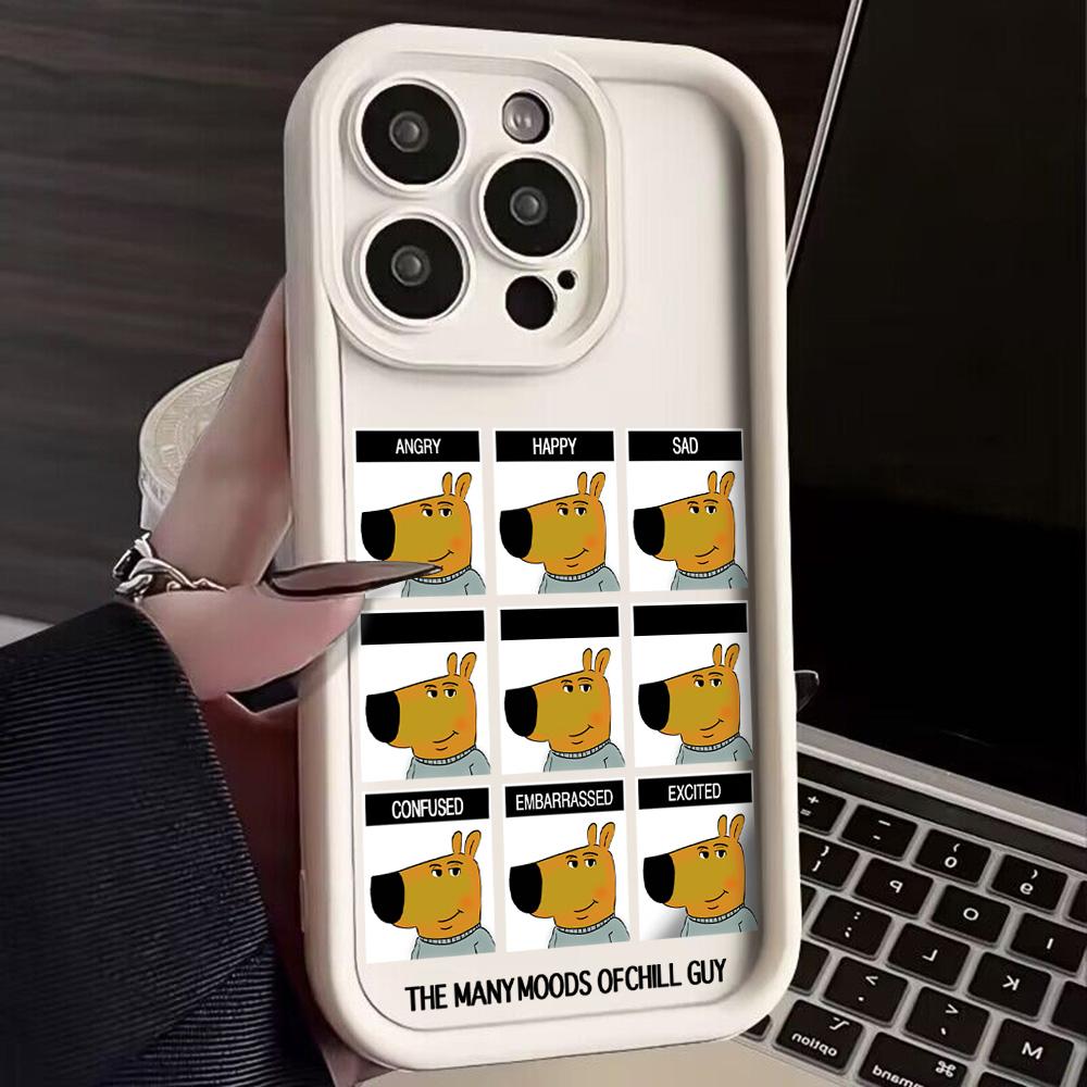 

Funny I m Just A Chill Guy Phone Case For Google Pixel 9 8 7 8A 7A Pro XL 4G 5G Soft Silicone TPU Back Cover Pixel 7a 5G