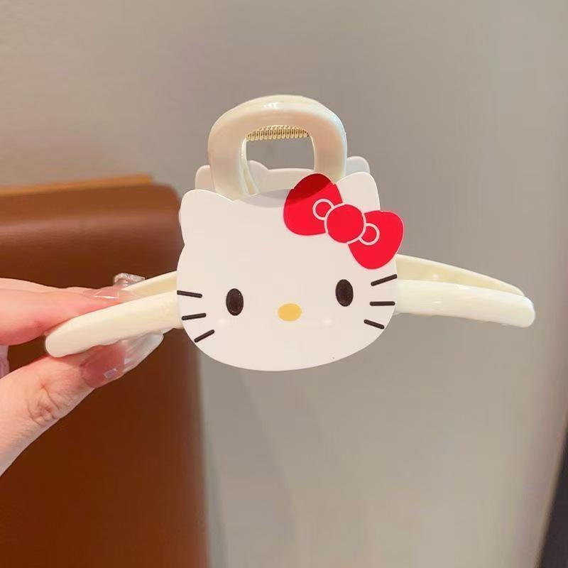 Elegante KT Katzenkralle Haarspange: Entzückendes Cartoon-Design mit leicht luxuriösem Finish, perfekt für vielseitige Hochsteckfrisuren.