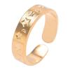 Stainless Steel Rings For Women Men Water Ripples Rainbow/Gold/Silver Color Ring Engagement Fashion Jewelry Party Bague Mujer