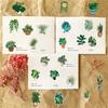 50Pcs/Set Green Potted Plants PET Stickers Waterproof DIY Fashion Doodle Decals Stickers