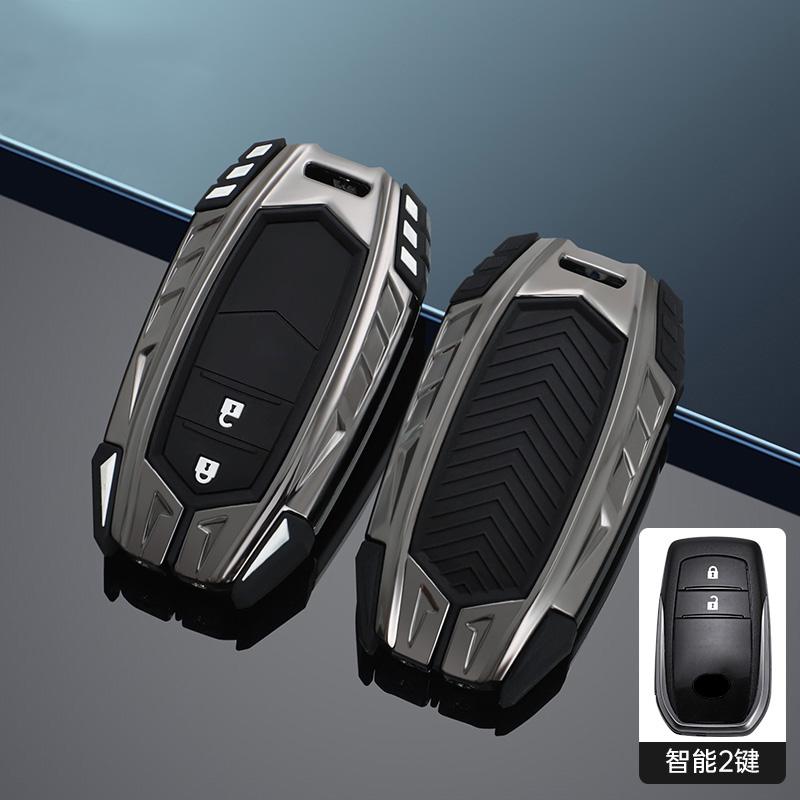 Car Key Fob Cover Case Holder Shell For Toyota Rav4  Hybryd Camry 70  Prado Corolla Sedan  Keychain Accessories