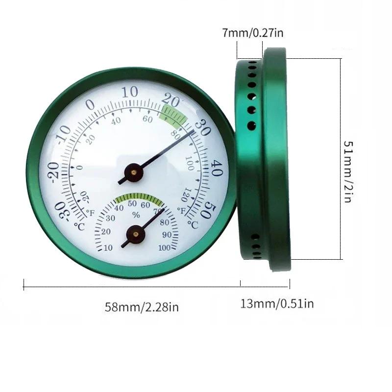 New Mini Pointer Type Thermometer Hygrometer Indoor Room Electronic Temperature Humidity Meter Sensor Gauge for Home Thermometer