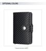 RFID Aluminum Alloy Credit Card Holder - Anti-Theft Pop-Up Design