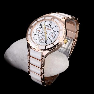 Rose Gold Stainless Steel Ladies Watch Fashion Luxury Watch Women's Watches