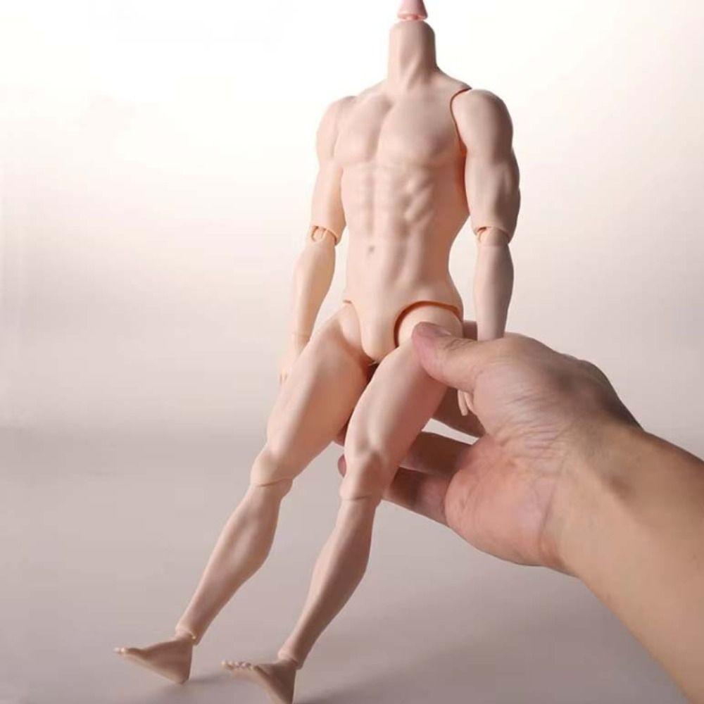 Joint Movable Male Model 31cm Height Action Figure Body Play House 1/6 Male Body  DIY Toy