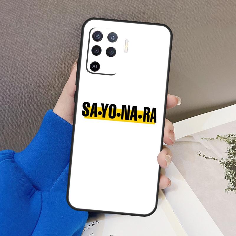 

Banana Fish Sayonara Case For Oppo A78 A38 A18 A98 A58 A60 A80 A40 A96 A76 A16 A94 A74 A54 A15 A17 A57 A77 A5 Pro OPPO A5 Pro 5G