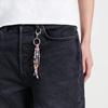 PINK MIXED KEY RING