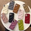 High-end 3D Wrinkle Texture Compatible with Apple 16 Pro Max New iPhone 17 Case 13/14 Matte
