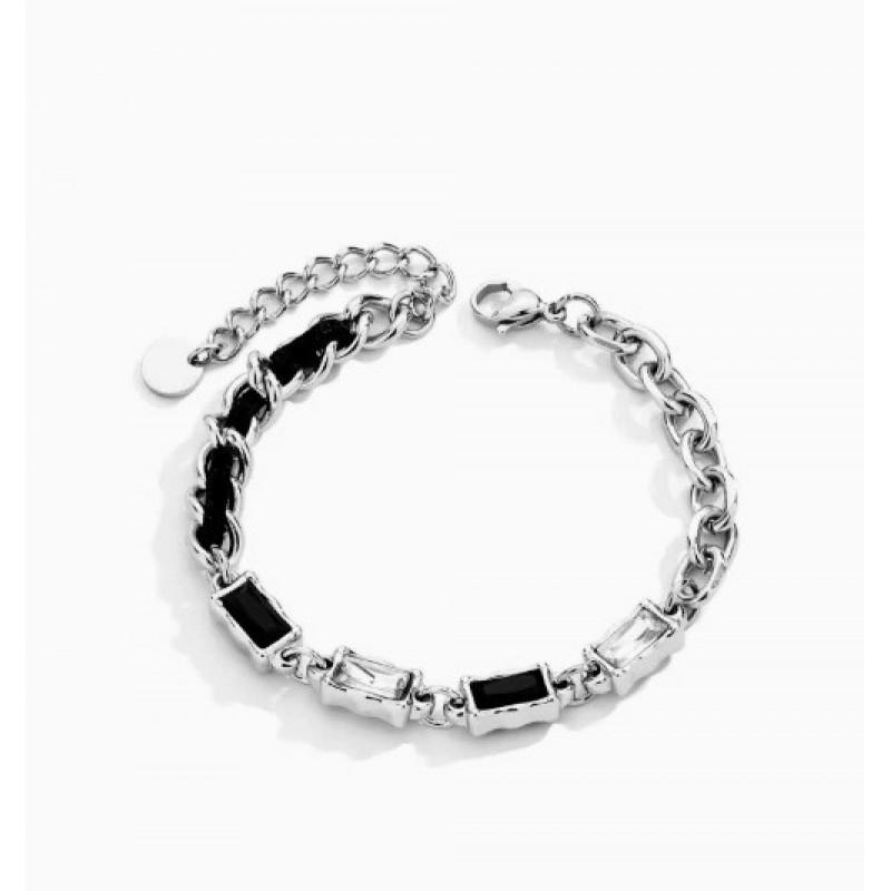 Mens Titanium Steel Necklace Hip Hop Style Versatile Unique Clavicle Chain