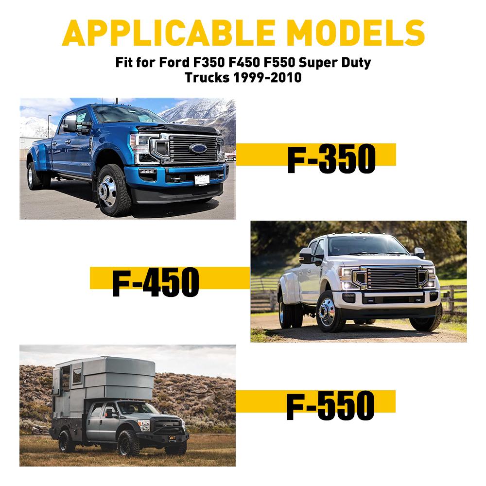 4 Stück LED Hintere Seitenmarkierungsleuchten Rot Gelb 12V Für Ford F350 F450 F550 Super Duty Truck 2010 2009 2008 2007 2006 2005 2004