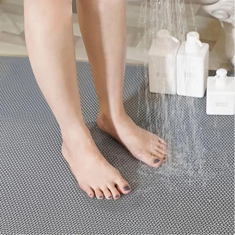 Non Slip Drainage Rubber Mat PVC Rug for Commercial Door Mats Restaurant Kitchen Garage Bathroom Pool and Deck Areas
