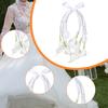 Bridal Bouquet Bride Handheld Flowers Artificial for Engagement