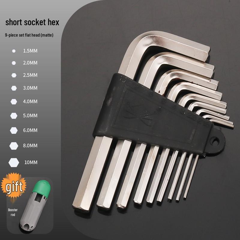6-Point Torx and Metric Hex Wrench Set