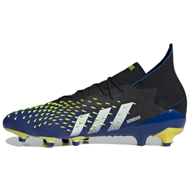 New Adidas Predator Freak .1 Ag 'Black White Blue' FY0742