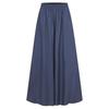 Women Plus Size Wide Leg Pants Solid Color Full Length Trousers Spring Autumn Ladies Fashion Band