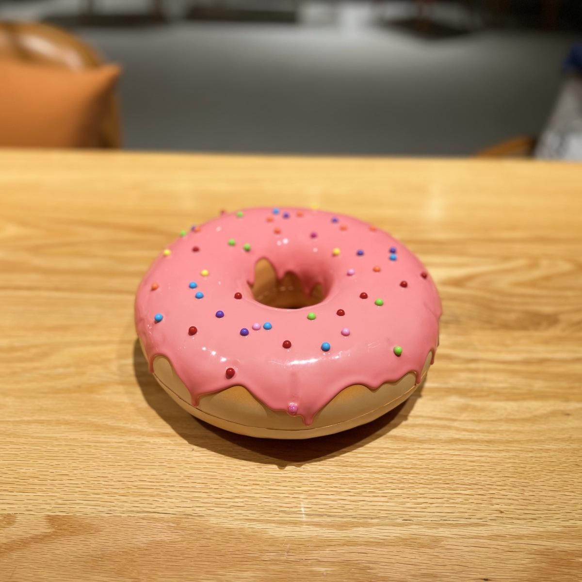 

Extra Large Simulation Donut Cake Doughnut Bread Fake Dessert Food Toys Display Props Pendant Ornaments Home Decor Gift