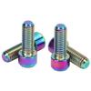 4Pcs Mountian Bike Brake Screws   Alloy M6 16mm Bike Disc Brake Clamp   Fixed Screw   Accessories