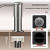 Jingwanhui Sink Soap Dispenser with Storage Rack