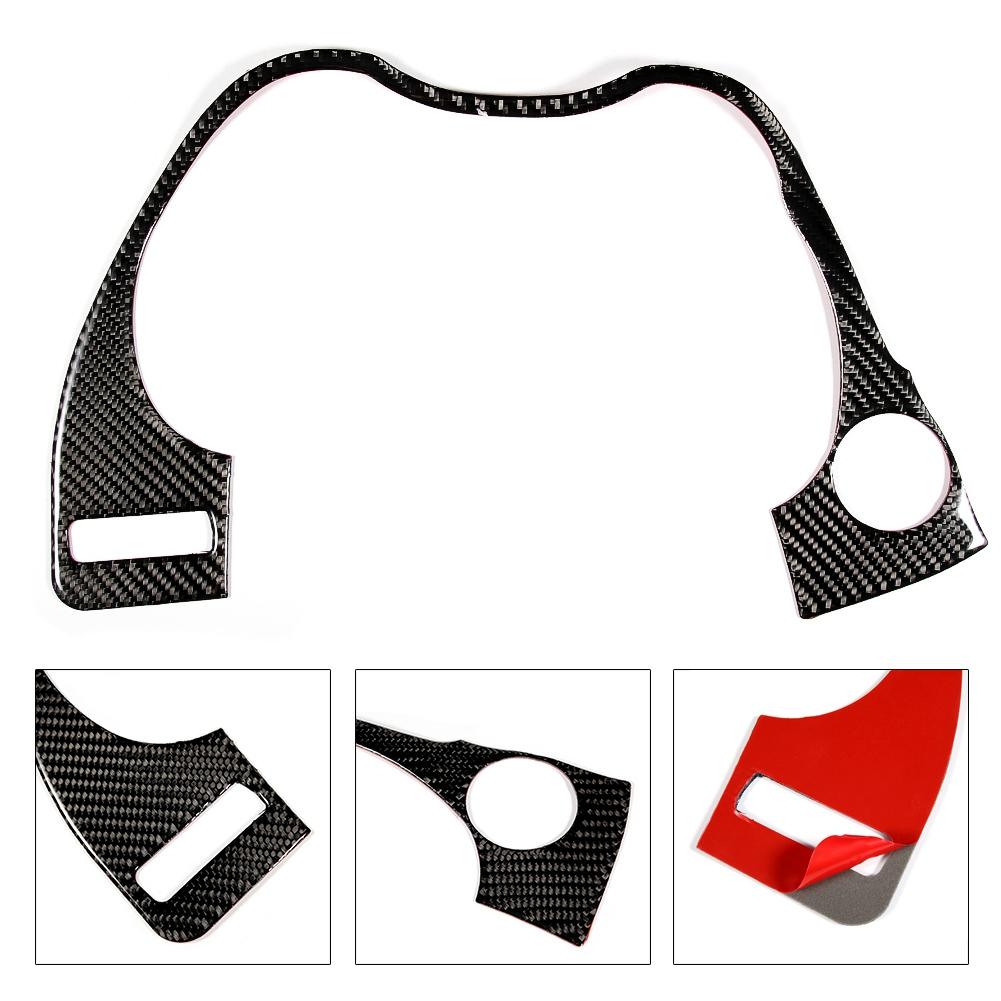 Real Carbon Fiber Car Dashboard Frame Panel Cover Trim Fit For Infiniti Q50 Q60