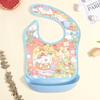 Unisex Waterproof Detachable Baby Bib for Kindergarten