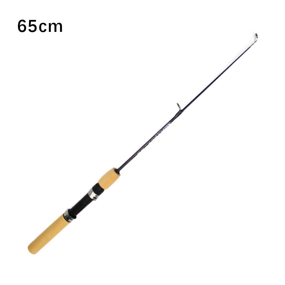 NEW Ice Fishing Rod (3 Sections) Without Reel 55/65/75cm Winter Shrimp Rod Lure Fishing Rod Ice Fishing Pole Fishing Accessories