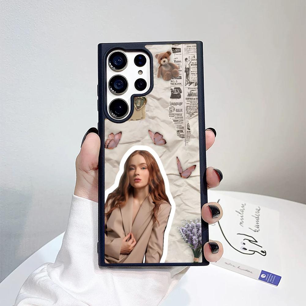 1PC Actress S-sadie S-sink Phone Case For Samsung Galaxy S26 S25 S24 S23 S22 S21 S20 FE Edge Pro Plus Ultra PC+TPU Cover