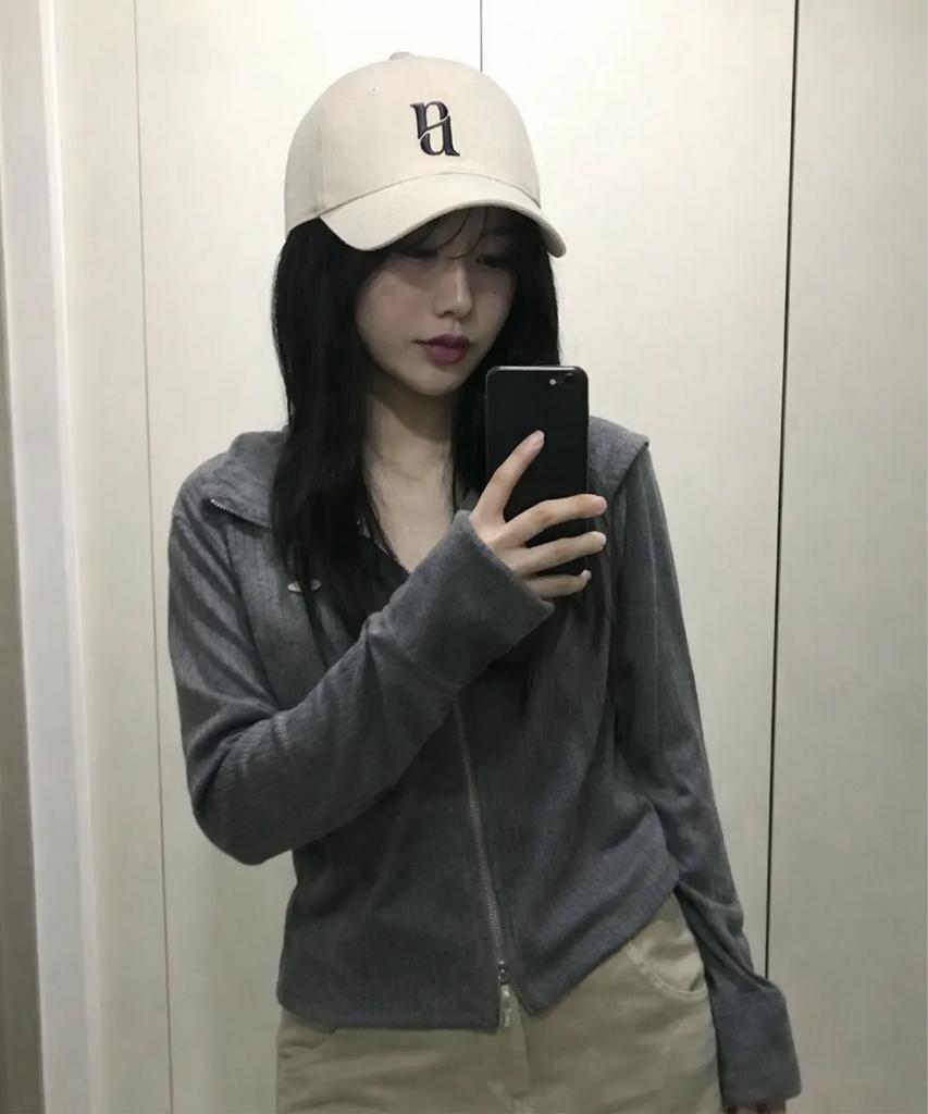 Luseoul Signature Basic Ball Cap Ivory