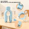 1pc Easy Grip Bottle And Can Opener for Men And Women/Must-Have Kitchen Tool/Comfortable Handle/Sturdy Design/Ideal for