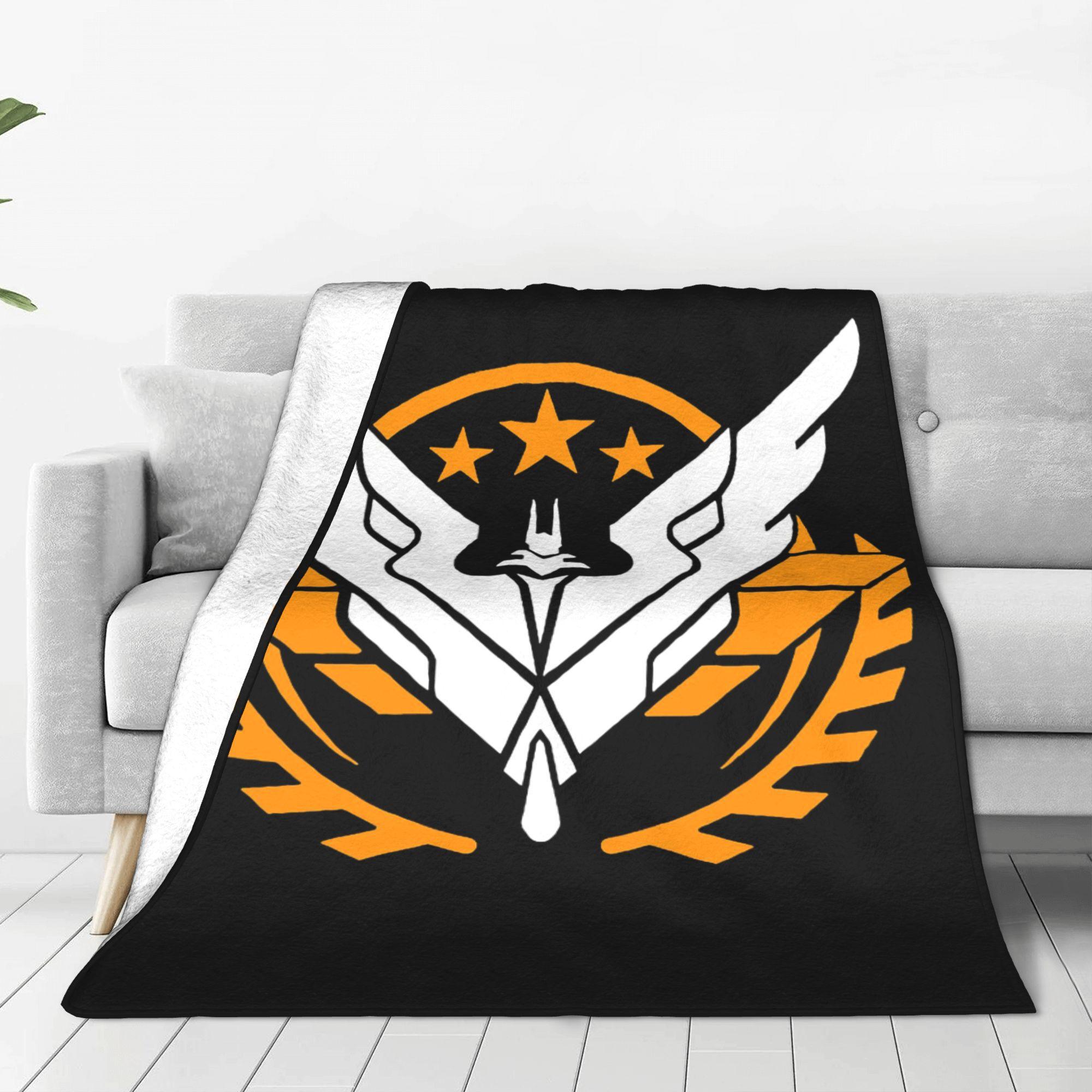 Exquisite Fashion Items Unisex Elite Dangerous - Triple Elite Blankets Breathable Fleece Sofa Throw Blanket For Couch Bedding Office Throws Bedspread Quilt