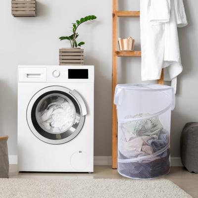 Dirty Clothes Basket with Handle Large Capacity Easy Access Breathable Versatile Laundry Hamper Dirty Clothes Organizer