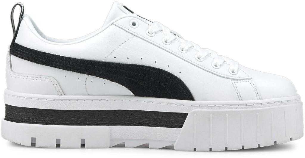 Кроссовки Puma Mayze Leather Women белый/черный
