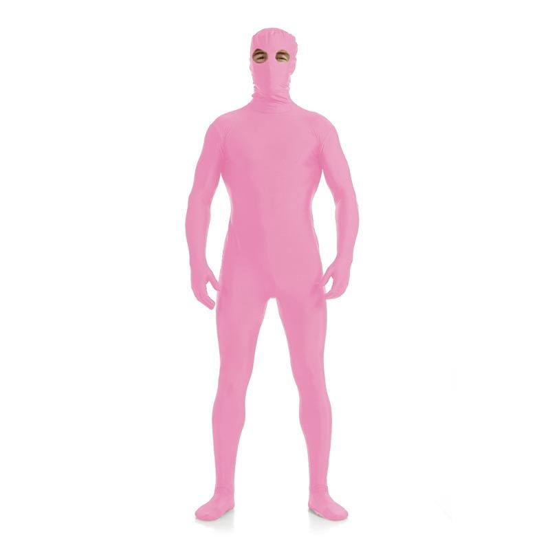 All-inclusive Exposed Tights Solid Color Cross-dressing Gymnastics Clothes Stage Performance Clothes Elastane Cos Clothes Onesie