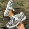 Fashion 2025 Spring Women Sneakers Fashionable Large Size Flat Women Shoes Autumn New Style Casual Single Shoes Rubber Sneakers Women