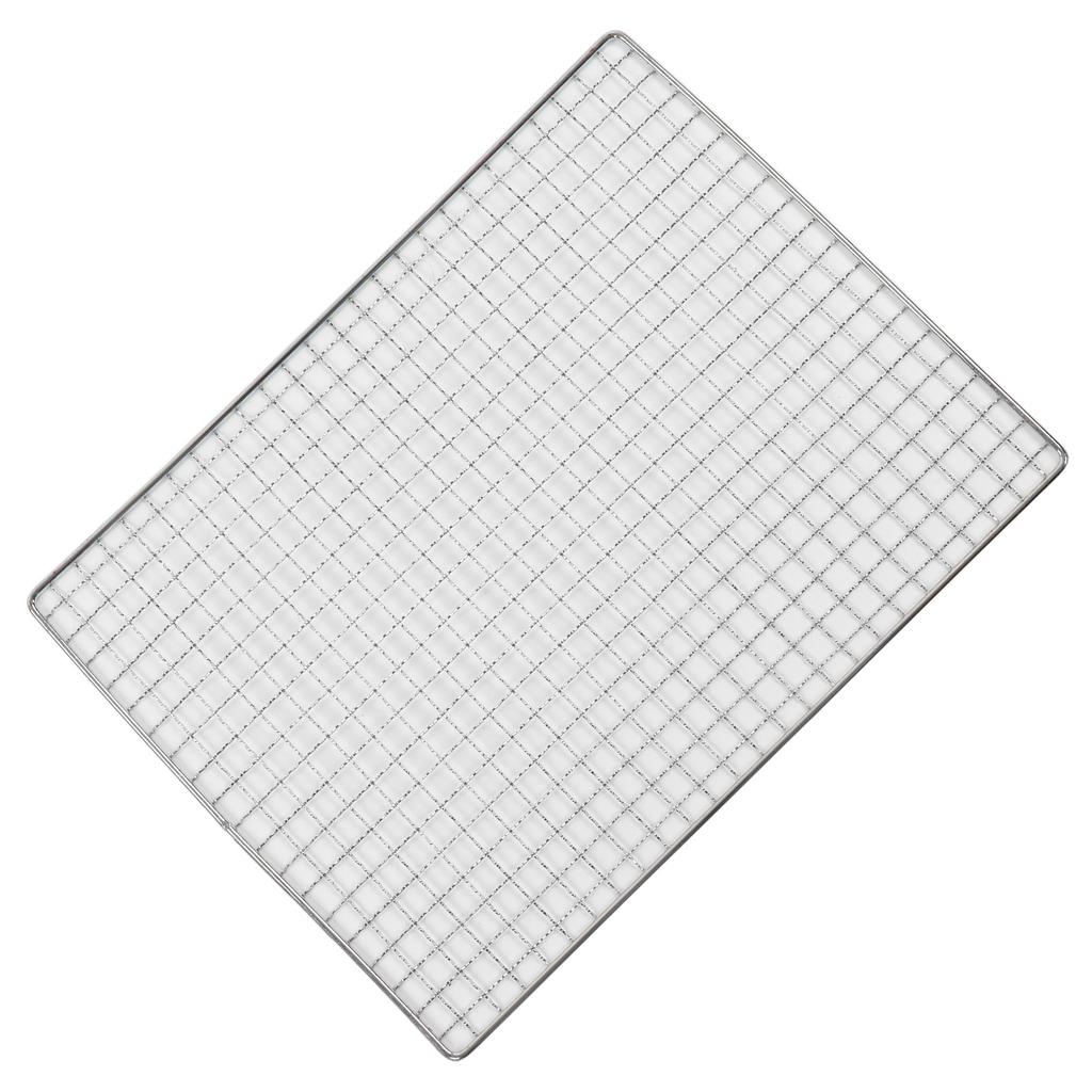 Barbecue Wire Mat Rust Proof Iron Multi Functional BBQ Grill Mat for Home Picnics Camping