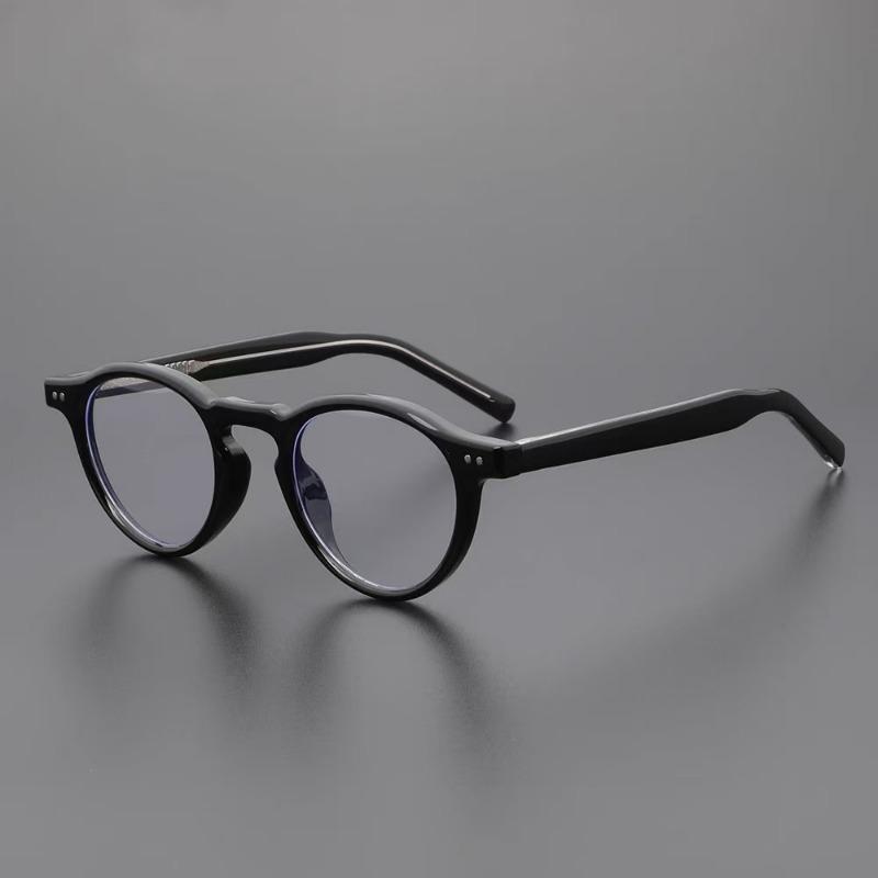 New Fashion Anti Radiation Glasses Vintage Round Frame Eyewear for Women Men Unisex Sunglasses