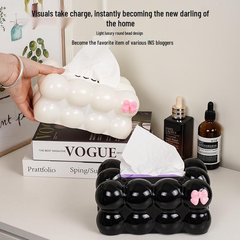 European Style Creative Tissue Box: High-End Desktop Storage