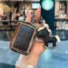 Chery iCAR V23 Bluetooth Schlüsselanhänger-Etui – Leder- & Metall-Fob-Schale für Fernbedienung