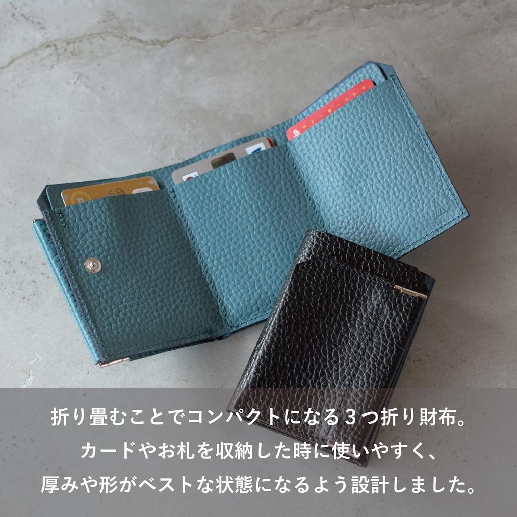 Geldbörse mit gepolstertem Münzfach für Herren und Damen aus echtem Leder der Marke [TAVARAT] [Begrenzter Vorrat, Auslaufmodell] [TAVARAT] Japan, Kompakt,