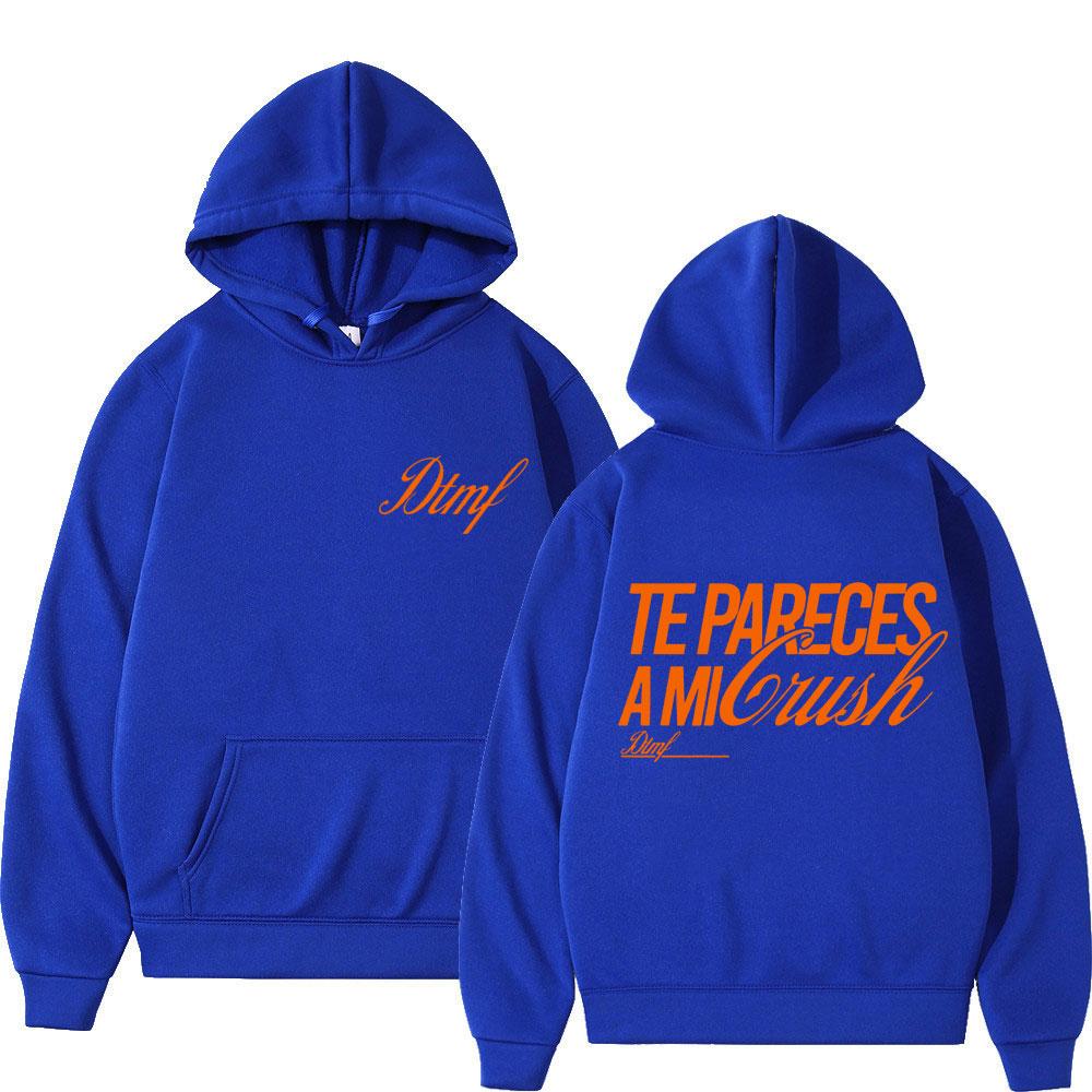 Rapper Bad Bunny Fashion Graphics Hoodie Unisex Fashion Casual Pullover Long-sleeved Loose Casual Harajuku Aesthetic Hoodies
