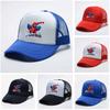 Gorra Infantil con Visera Hilo de Malla Dibujo de Araña Impreso Transpirable Sombrero de Sol