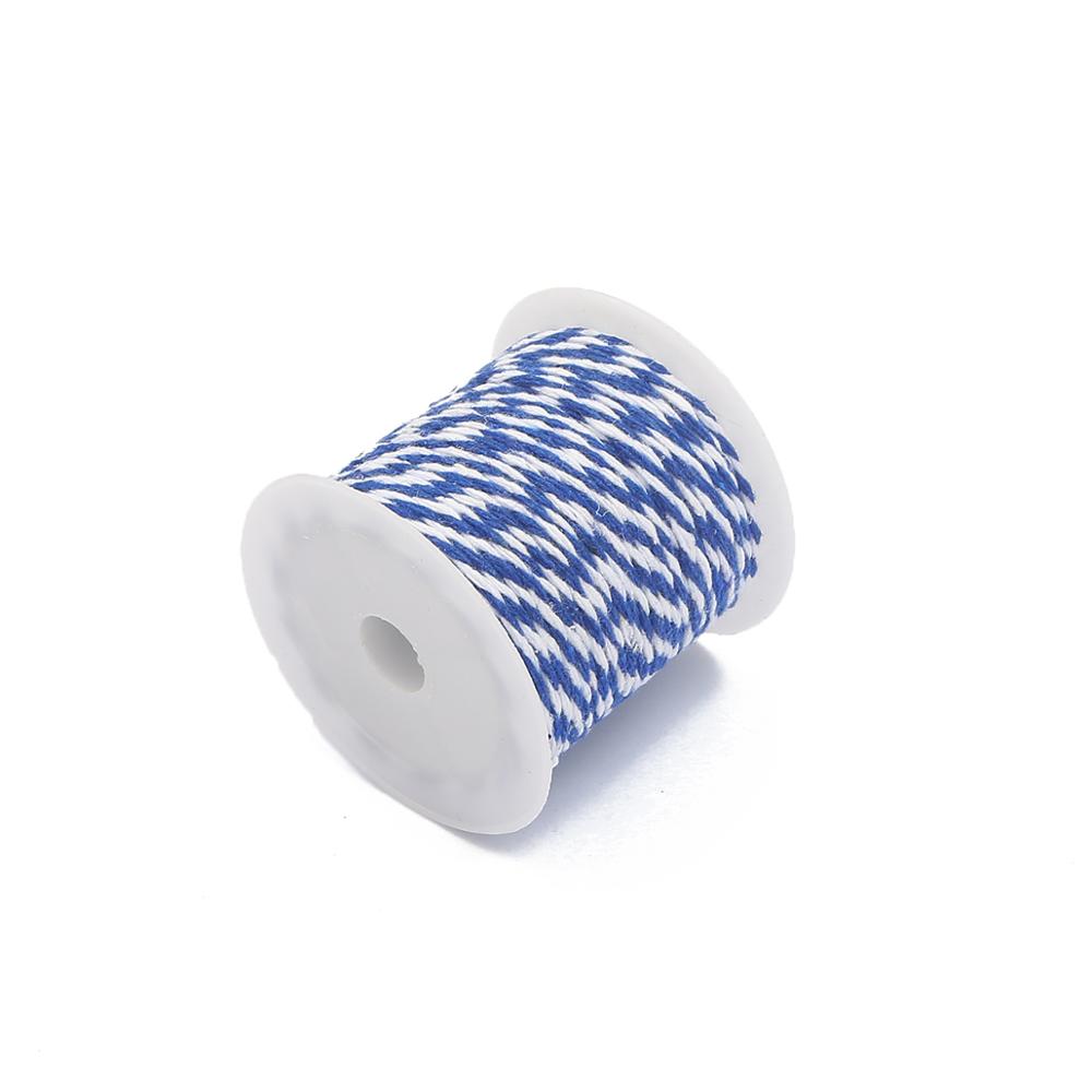 10Meters/roll 1.5mm Cotton Baker Twine Rope Cord Wedding Decoration Christmas Gift Packaging Rustic Handmade Crafts