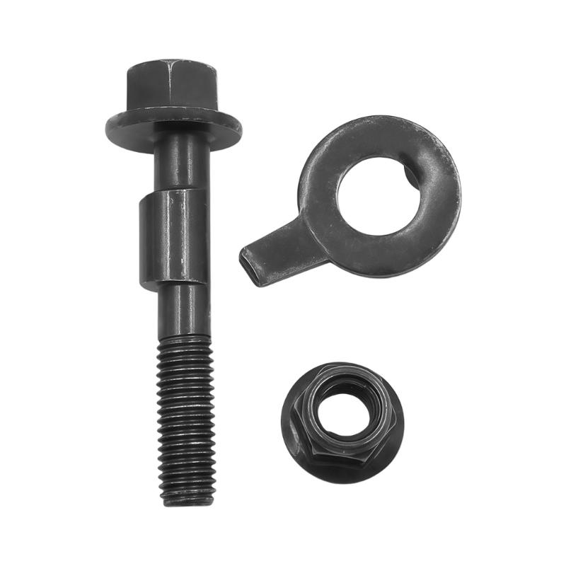 Precisions Wheel Cambers Bolt Alignment Screw for Car Suspension Alignment Includes Directional Metal Washers